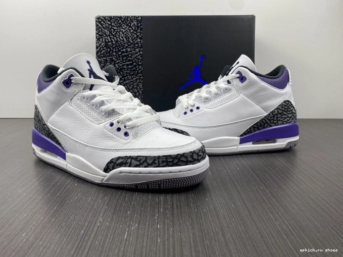 Rep Air Iris' 'Dark 3 Jordan Retro CT8532-105 0814